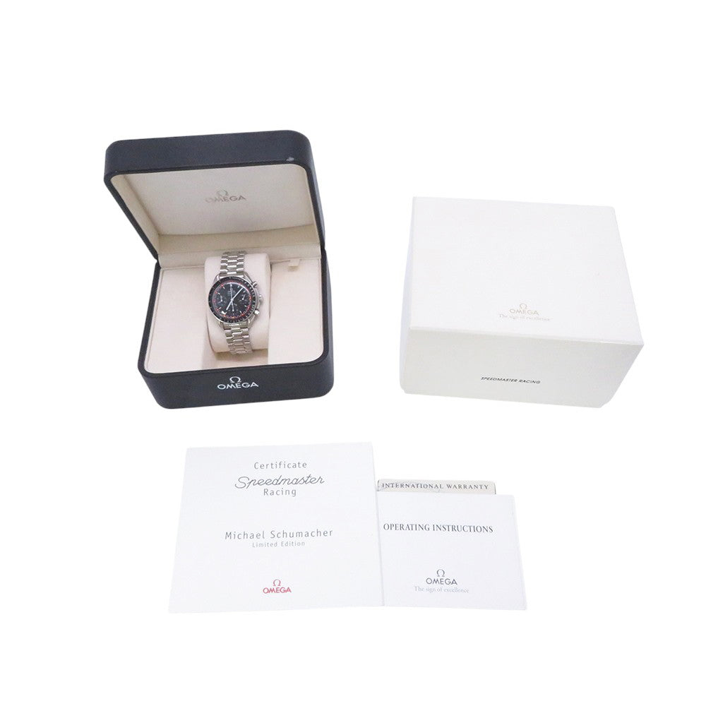 OMEGA Speedmaster Racing Michael Schumacher Limited Edition 6000 units W39mm Stainless Steel Black Dial3518.50