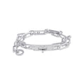 HERMES Kelly Chaine Double Tour Bracelet Size 16 SV925
