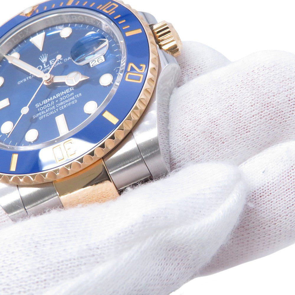 ROLEX Submariner - Date W40mm Stainless Steel K18YG Blue Dial126613LB