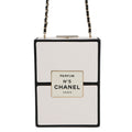 CHANEL No.5 Perfume Box White Leather