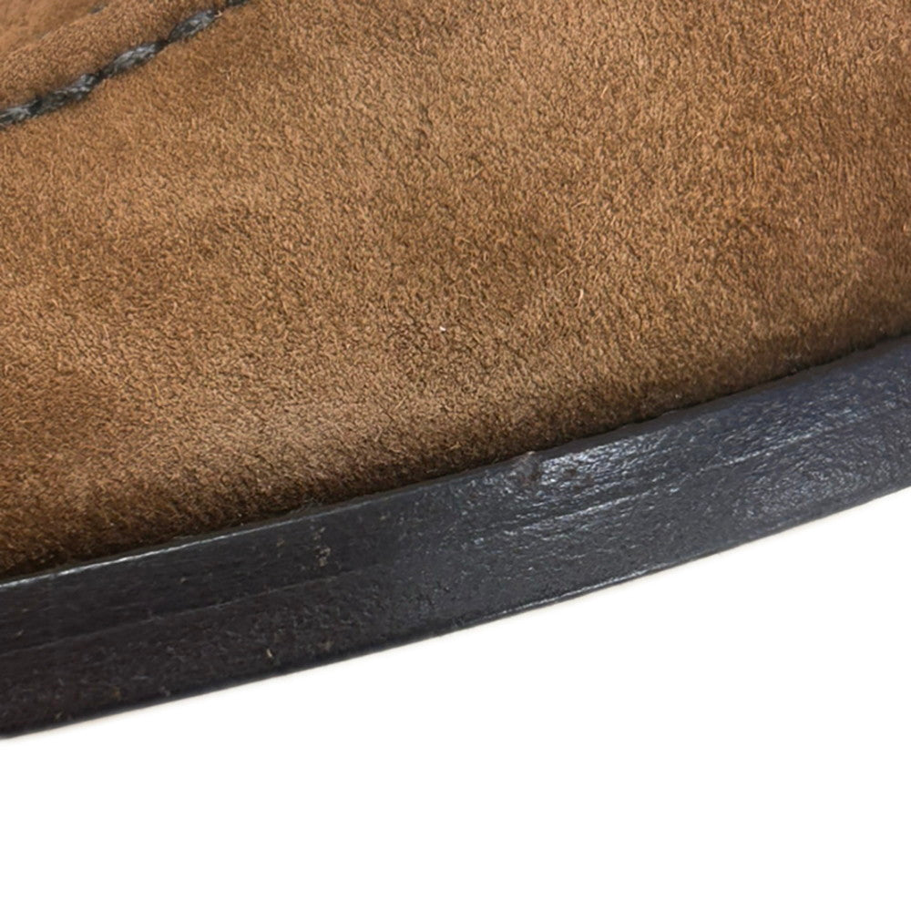 FENDI loafers Brown7D1671 suede Size 7