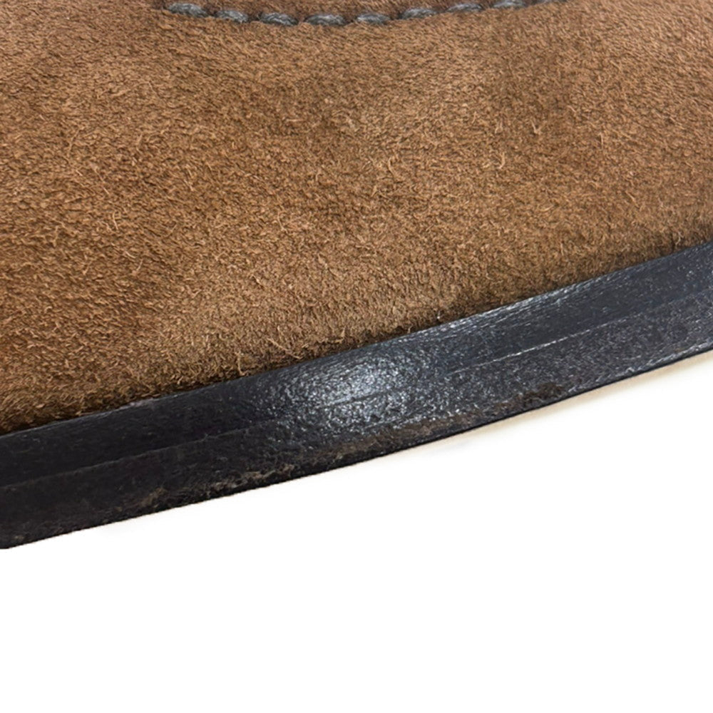 FENDI loafers Brown7D1671 suede Size 7