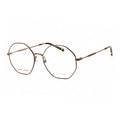 Marc Jacobs Eyeglasses Geometric Full Rim, Brown Frame and Clear Demo Lenses Lens MARC622009Q00