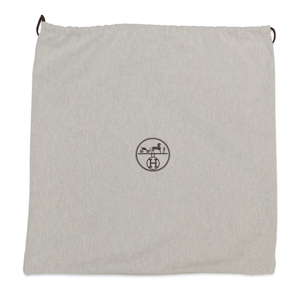 HERMES Bag Cushion Blue・Bread Wool97% Cashmere3% Size 43x43