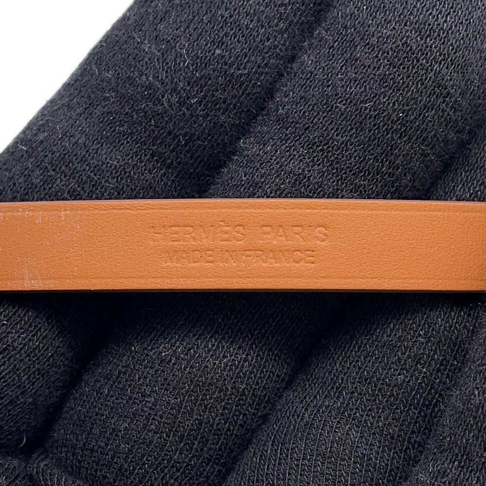 HERMES Kelly Duble Tour Bracelet Size T2 Jaune Poussin Swift Leather