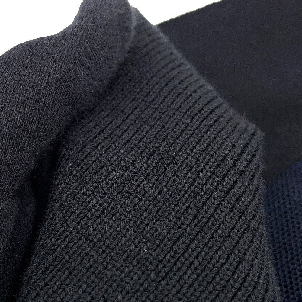 Sacai sacai cardigan Size 1 Navy/Black/Gray20-05038 Cotton55% Polyester45%