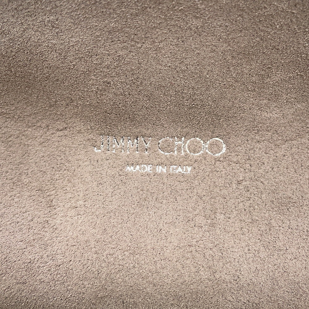 JIMMY CHOO LOCKETT PRETITE ChainShoulder Bag Green Velour