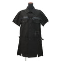 Sacai sacai x WTAPS short-sleeved dress Size 2 Black25-07771 Cotton100%