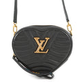 LOUIS VUITTON New Wave Heart Bag NoirM52796 Calf Leather