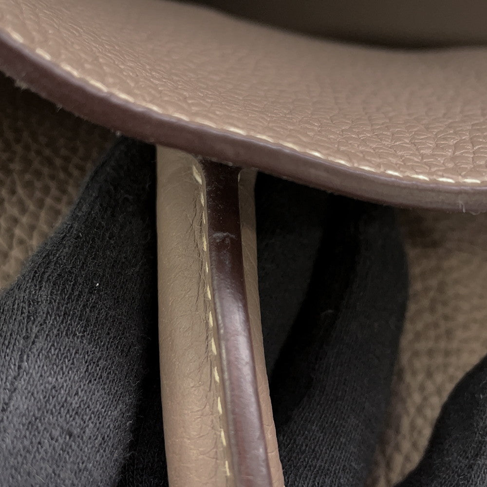 HERMES Birkin Etoupe Taurillon Clemence Size 50
