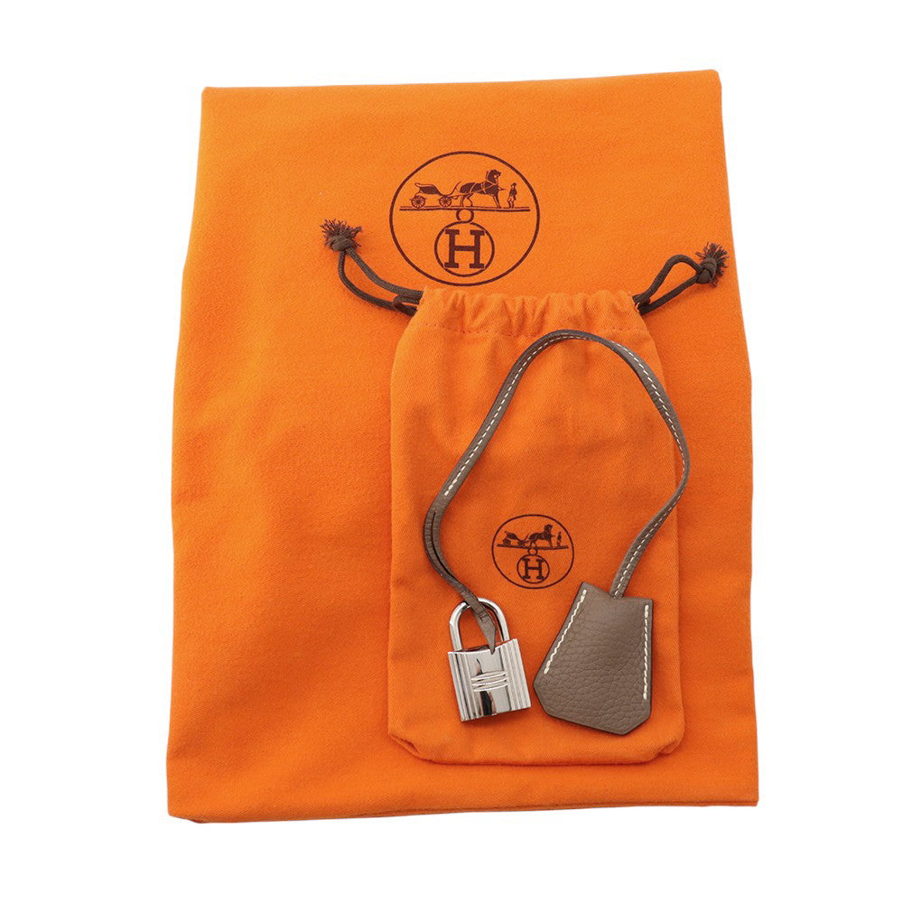 HERMES Birkin Etoupe Taurillon Clemence Size 50