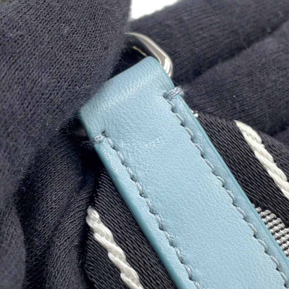 MIUMIU Materassee 2WAY Shoulder Bag Light Blue5BH191 Leather
