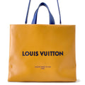 LOUIS VUITTON Shopper Tote SaffronM24457 Leather Size MM