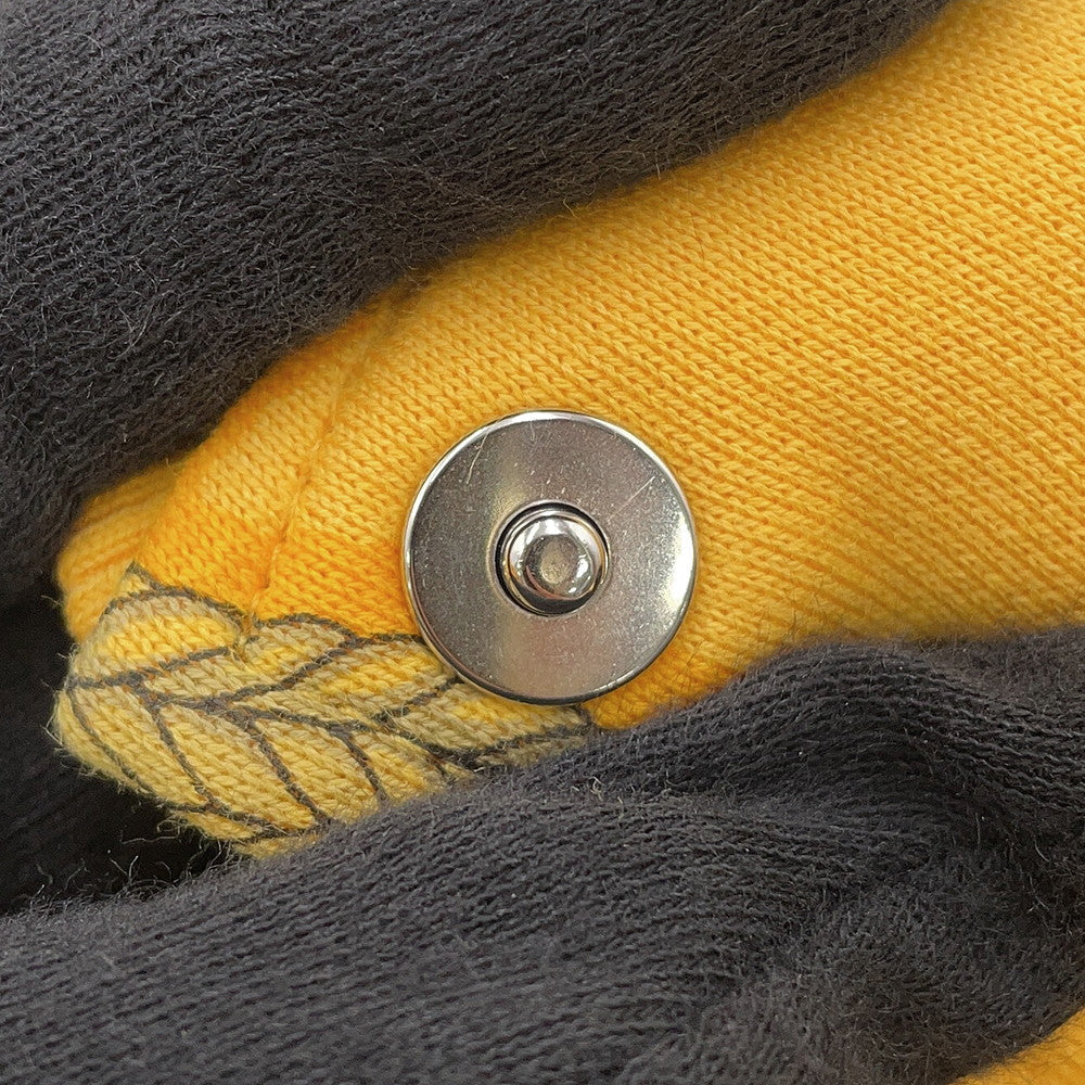 HERMES Parfroy Remix Teddy Blouson Size 34 Jaune・Mimosa Cotton100%