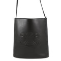 CELINE Triomphe bucket bag Black118293 Calf Leather Size Small