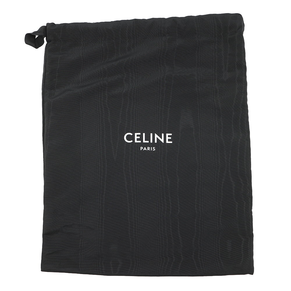 CELINE Triomphe bucket bag Black118293 Calf Leather Size Small