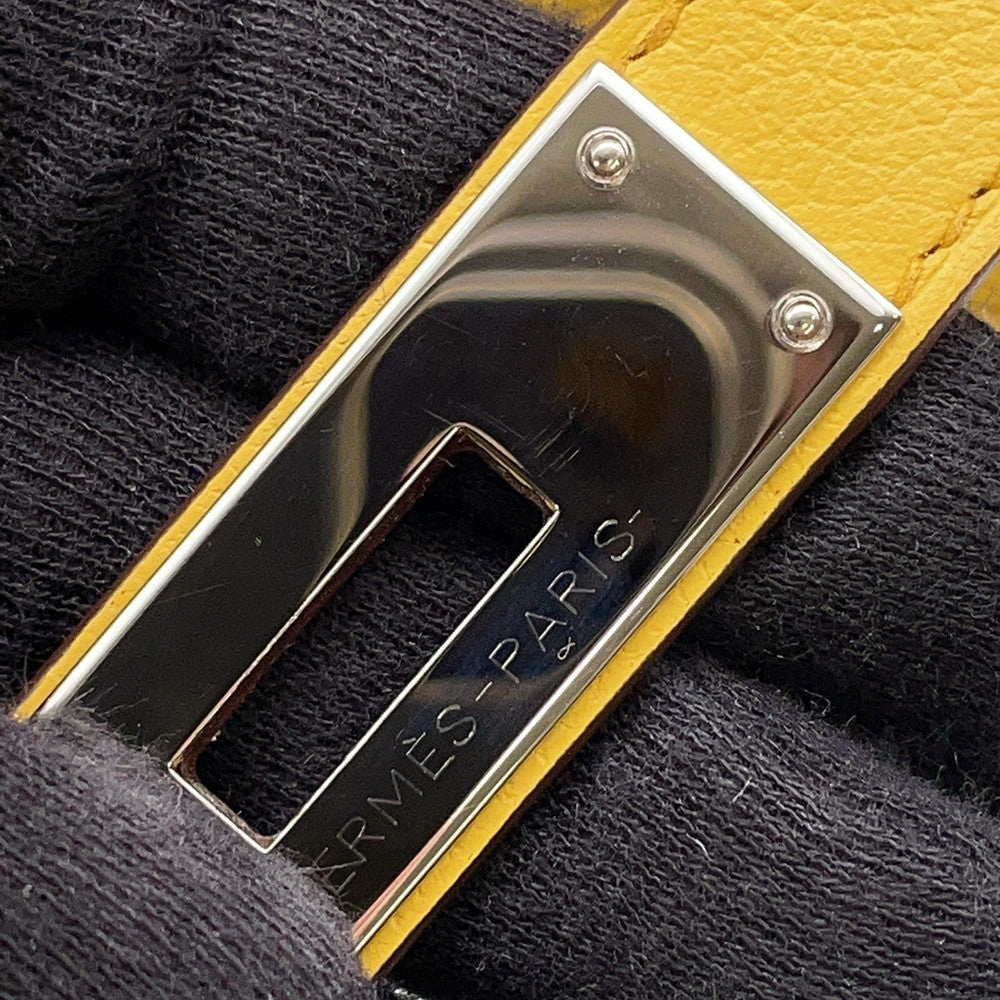 HERMES Jypsiere Jaune Ambre Evercolor Size Mini