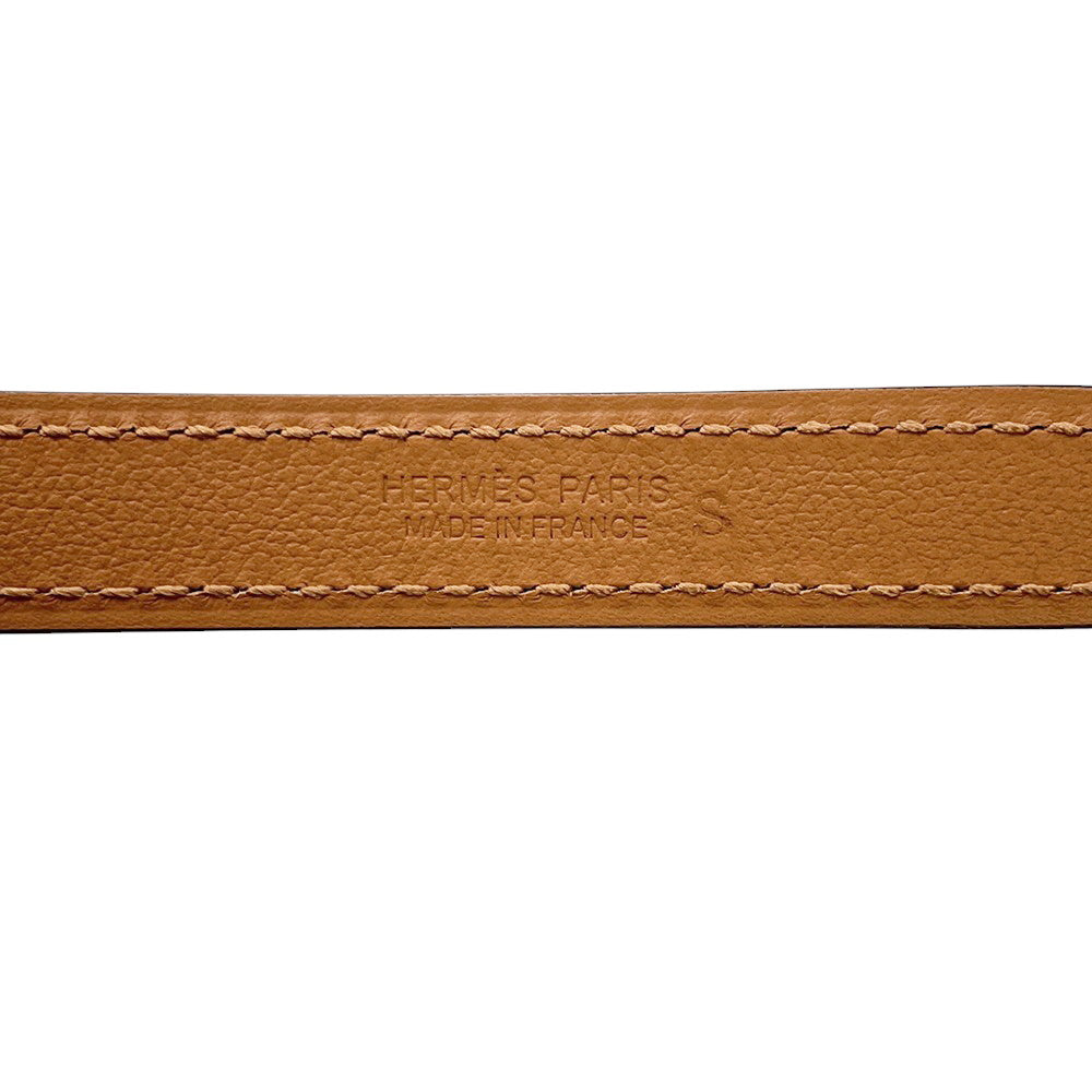 HERMES Belt Pop H 15 Size 70 Mauve Pale/ChaiH010709UKAC070 Epsom