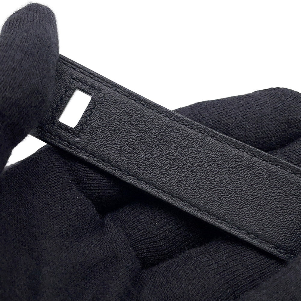 HERMES Kelly Twist Bracelet Small Kelly Twist PM Size T2 BlackH011078CC89 Swift Leather