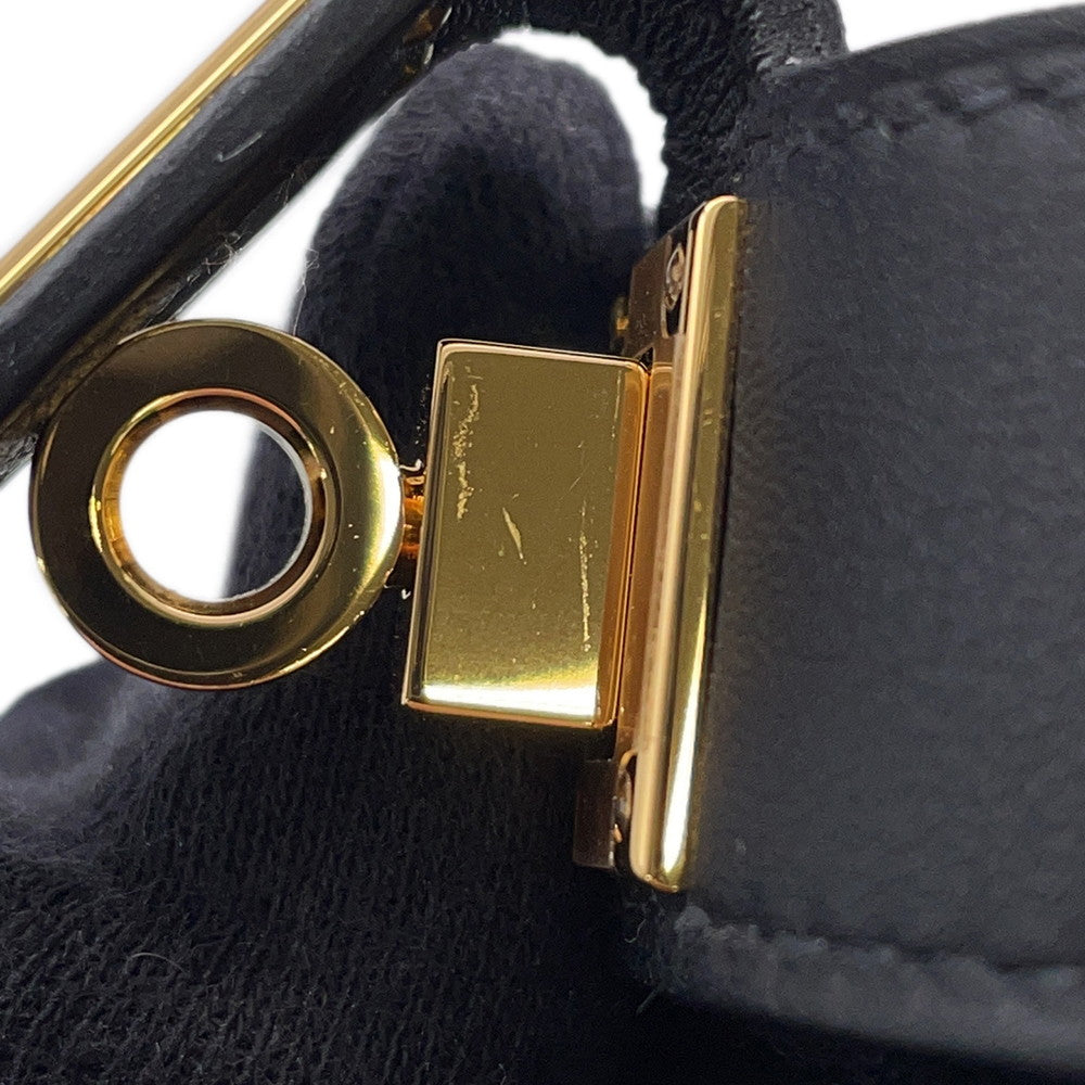 HERMES Kelly Twist Bracelet Small Kelly Twist PM Size T2 BlackH011078CC89 Swift Leather
