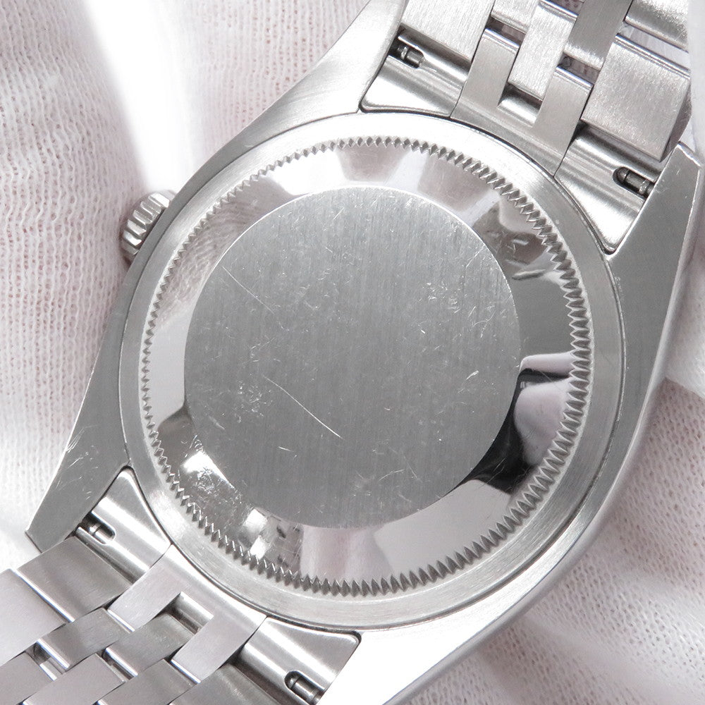 ROLEX Datejust W36mm Stainless Steel K18WG Black concentric Dial116234