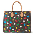 LOUIS VUITTON LVxYK Onthego RedM46379 Monogram Painted Dot Size MM