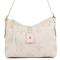 LOUIS VUITTON Carryall Zip NM White/PinkM24141 Bicolor Monogram Empreinte Leather Size PM