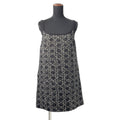 Dior Macrocannage Tweed Short Flare Dress Size 34 Black421R65A7795 Cotton54% Acryl27% Nylon19%
