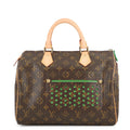 LOUIS VUITTON Speedy GreenM95181 Monogram Perfo Size 30