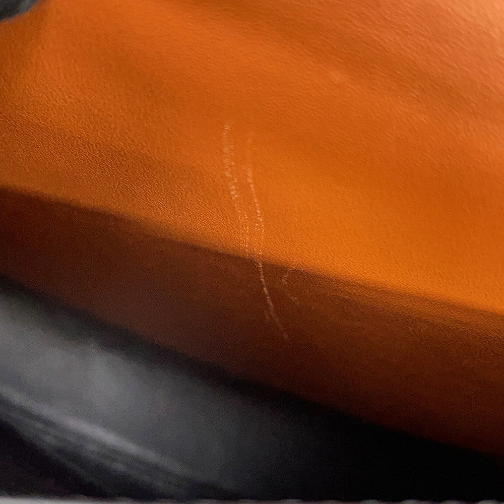 LOEWE Anagram Heel Bag Shoulder Bag Tan Leather