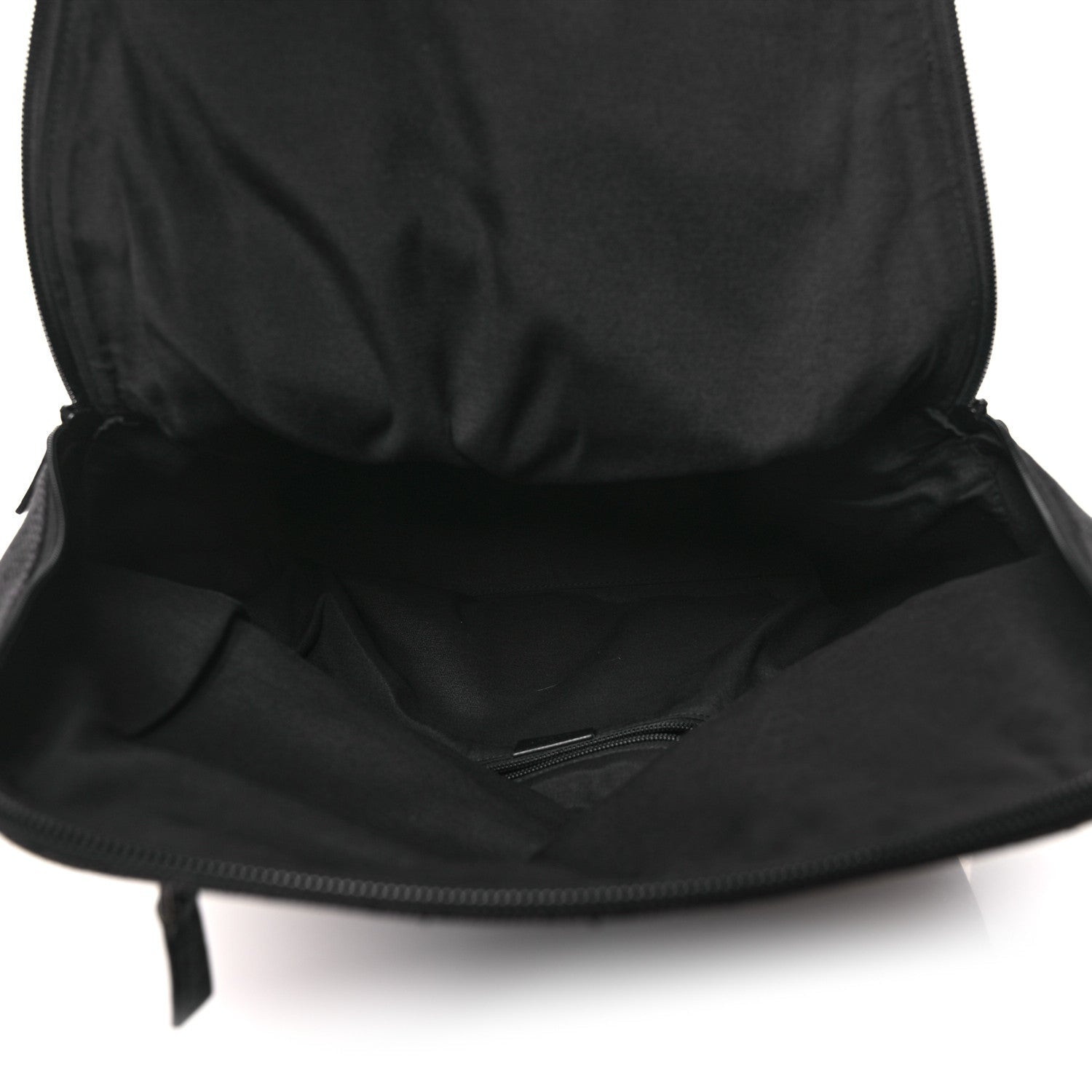 Denim Monogram Medium Backpack Black