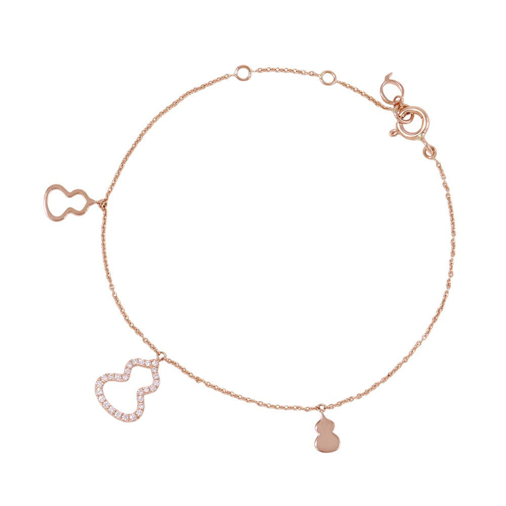 Qeelin Qi Lin Wu Bracelet 18K Pink Gold