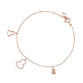 Qeelin Qi Lin Wu Bracelet 18K Pink Gold