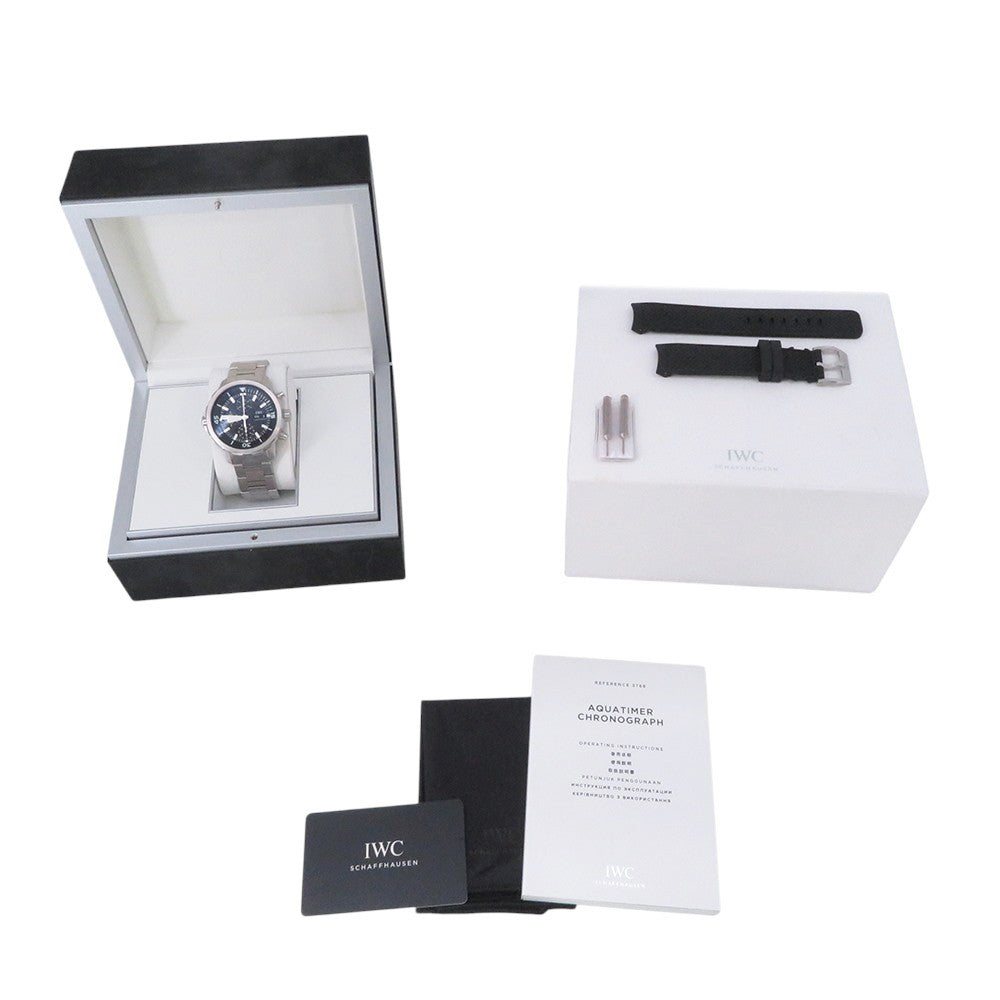 IWC Aquatimer Chronograph W44mm Stainless Steel Black DialIW376804