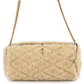 SAINT LAURENT PARIS SAD Tube Shoulder Bag Beige699703 Mouton