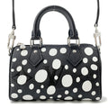 LOUIS VUITTON LV × YK Nano Speedy Black/WhiteM81910 Monogram Empreinte Leather Infinity Dot Size Nano