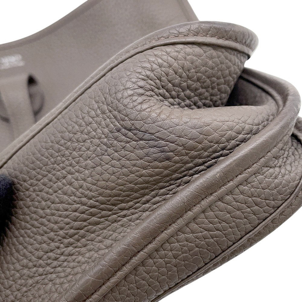 HERMES Evelyne 3 Etain Taurillon Clemence Size PM
