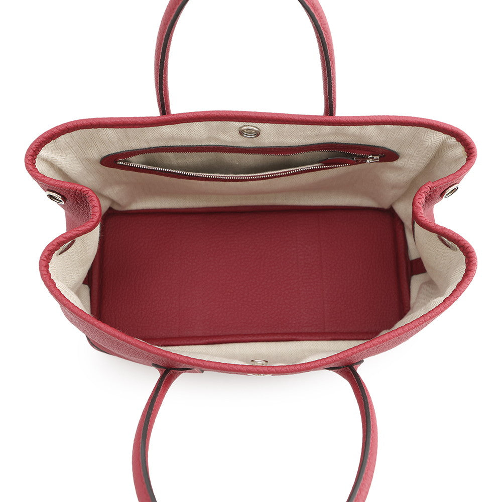 HERMES Garden Party Ruby Negonda Leather Size TPM