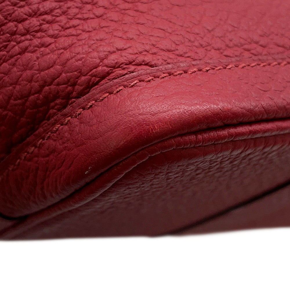 HERMES Garden Party Ruby Negonda Leather Size TPM
