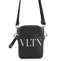 Valentino Garavani Logo Shoulder Bag Black3Y2B0943WJW Leather