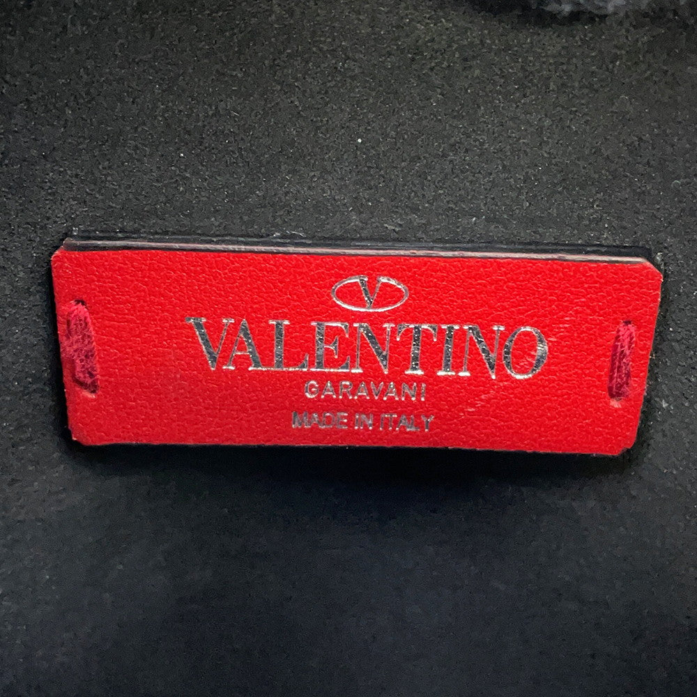 Valentino Garavani Logo Shoulder Bag Black3Y2B0943WJW Leather