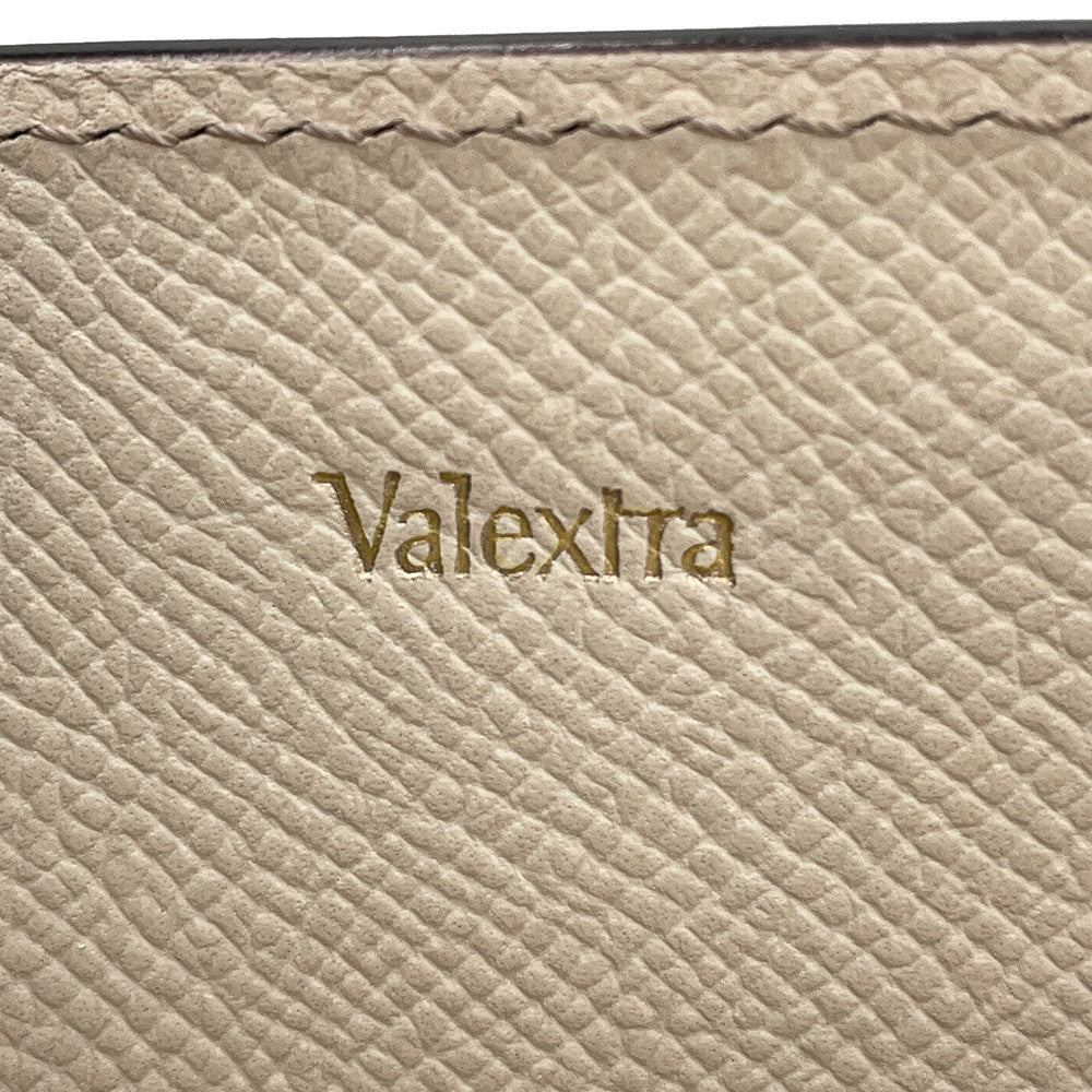 Valextra Valextra B Cube Shoulder Bag Ivory Leather