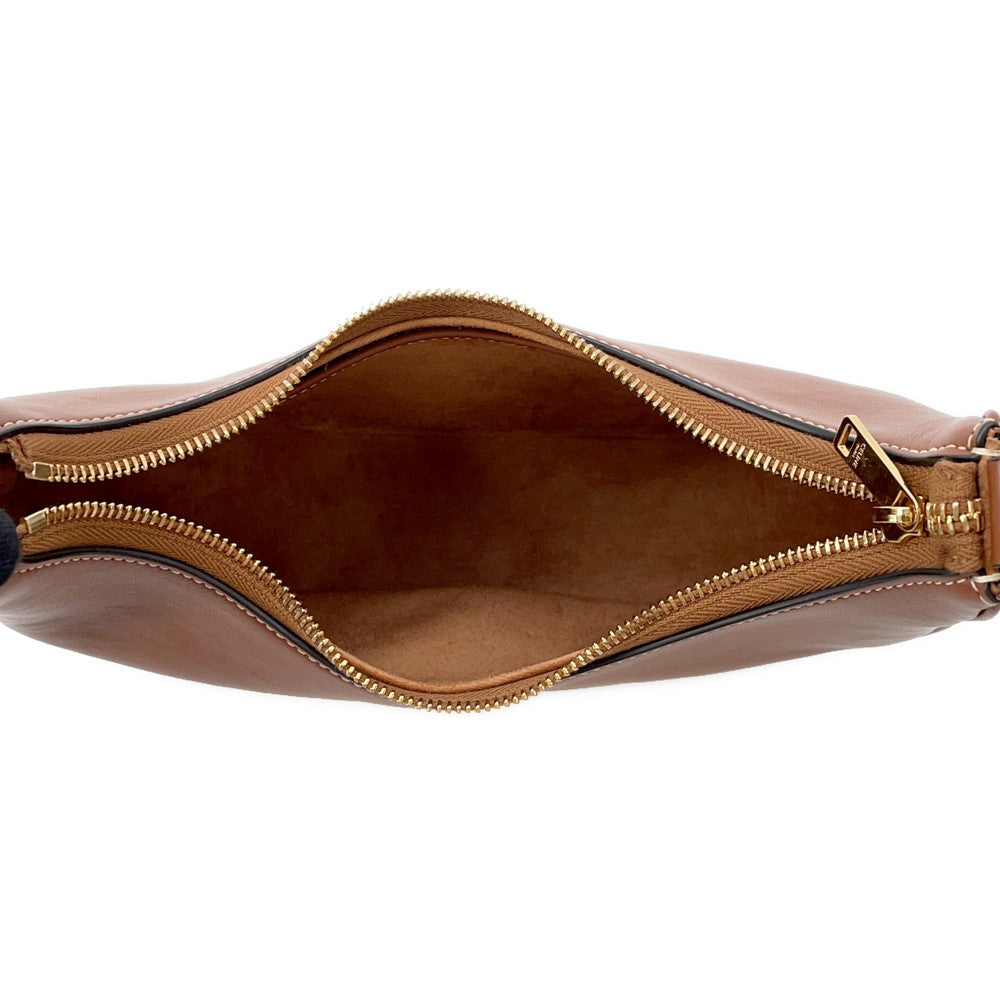 CELINE AVA One Shoulder Bag Tan196923 Leather Size Medium