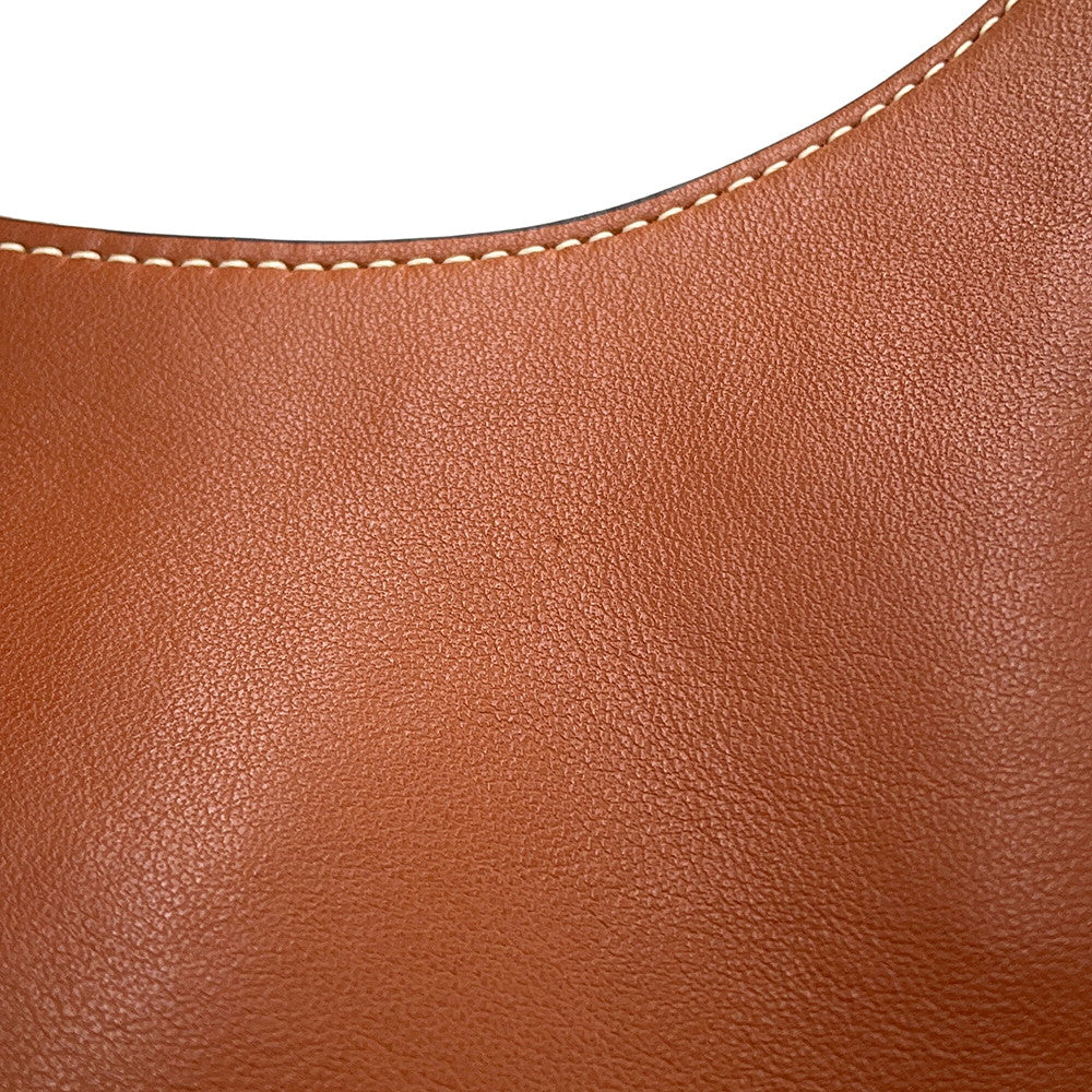 CELINE AVA One Shoulder Bag Tan196923 Leather Size Medium