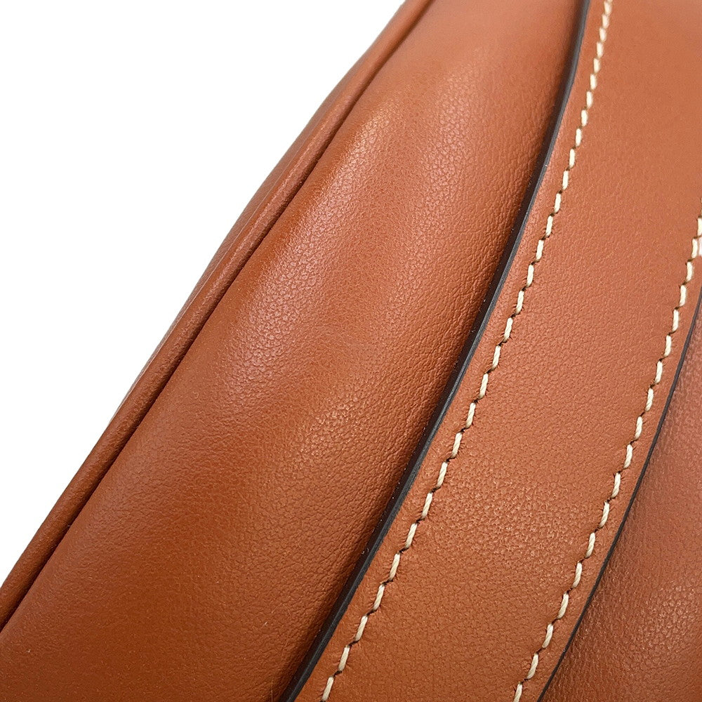 CELINE AVA One Shoulder Bag Tan196923 Leather Size Medium