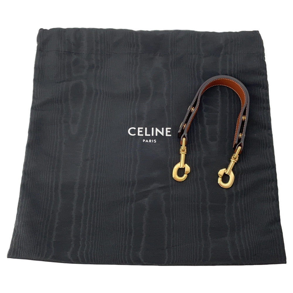 CELINE AVA One Shoulder Bag Tan196923 Leather Size Medium