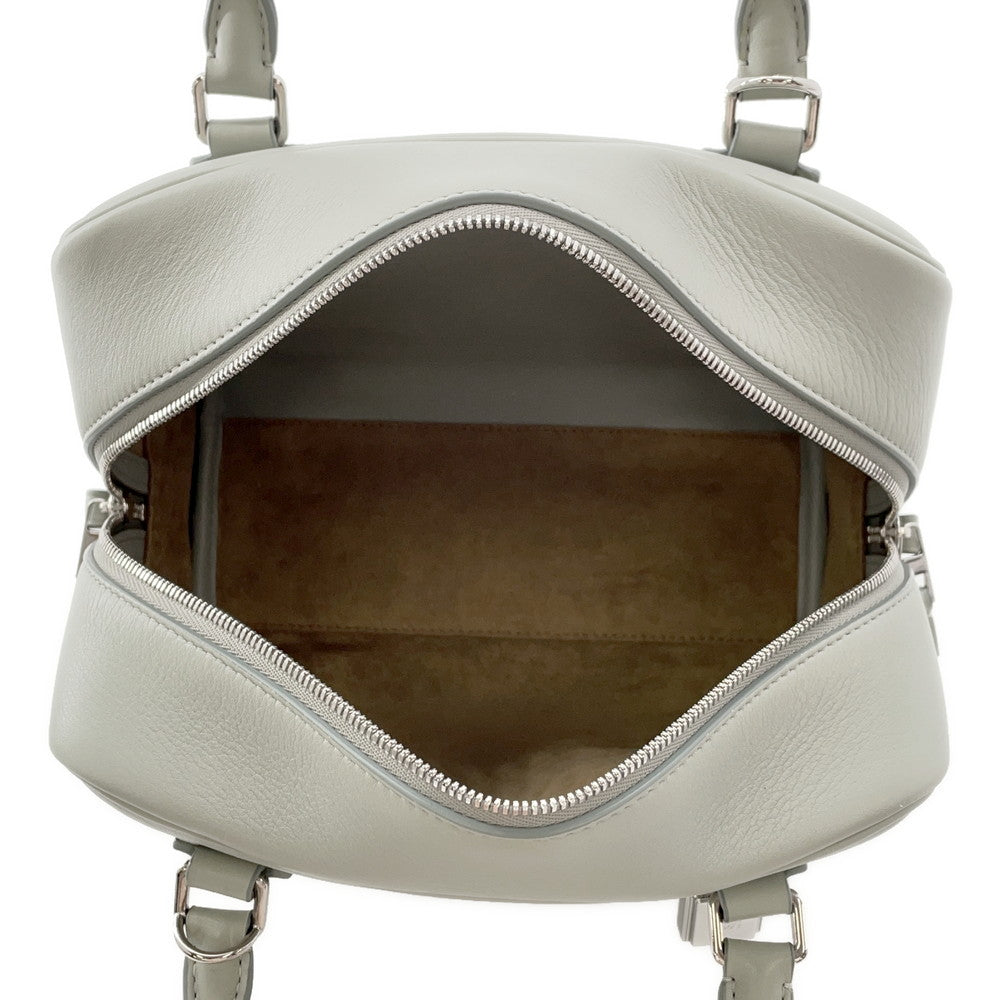 LOEWE Amazona Square 2-way Bag Light GreenA039N10X03 Calf Leather Size 19