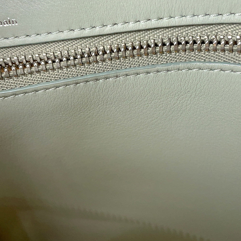 LOEWE Amazona Square 2-way Bag Light GreenA039N10X03 Calf Leather Size 19