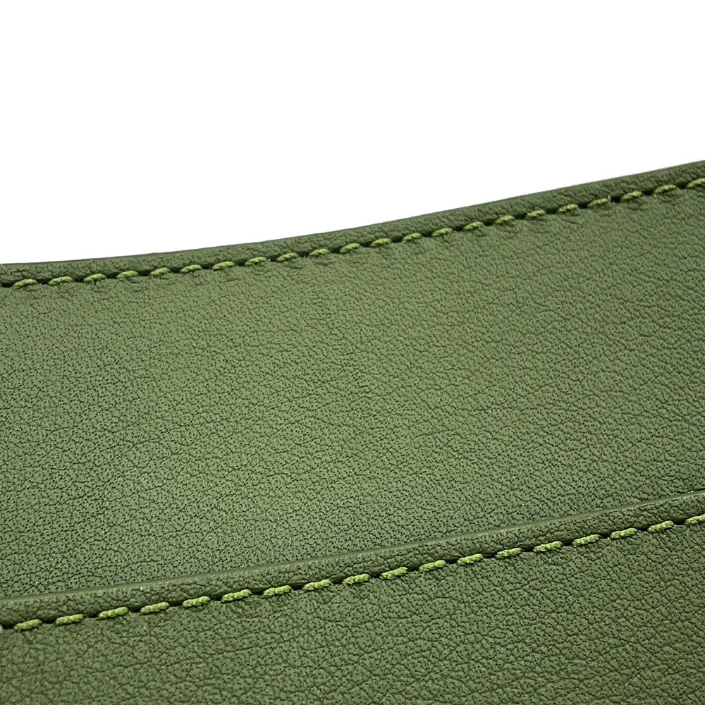 LOEWE Anagram Luna Bag Jacquard Shoulder Bag AvocadoGreenA923PL9X01 Canvas Leather