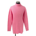BALENCIAGA Logo Oversized Knit Size XS Pink583089 Cotton100%